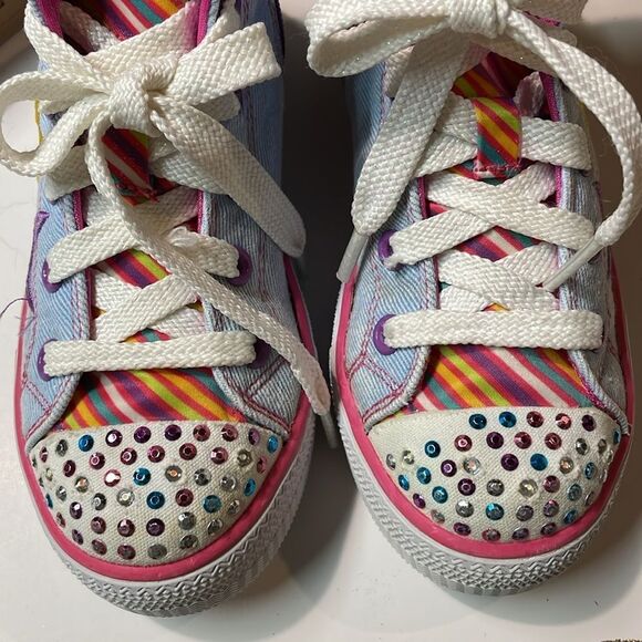 Racheal Zoe Skechers Little Girls Bundle of 2 Sandals Sneakers Sz 12 - Picture 8 of 14